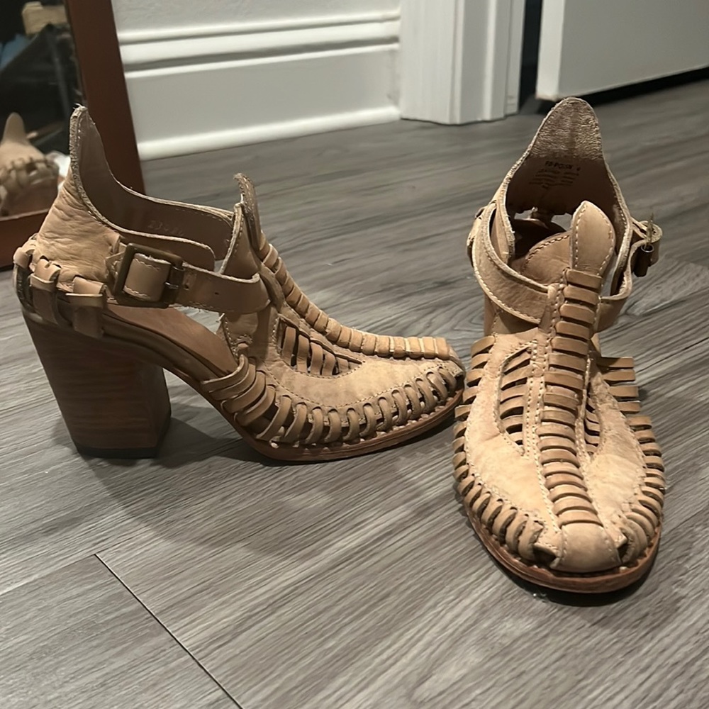 Freebird PoisonTan Booties size 6